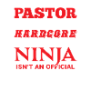 Pastor devil stomping Ninja