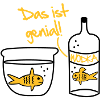 Goldfish vodka Design