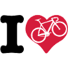 j'aime faire du vélo