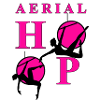 Aerial Hoop Neon Pink Black