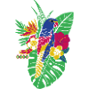 gaya flower parrot