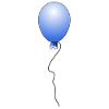 Ballon - Blau