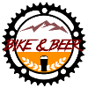 bike & beer black-line
