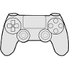 Moderner Videospiel-Controller