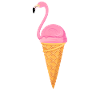 Flamingo Ice Cream