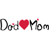 Dad heart Mom
