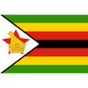 De vlag van Zimbabwe