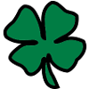 Irish Leaf two coloured