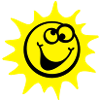 sun 2c comic style