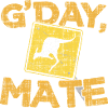 Gday Mate - Australia Kangaroo Australien