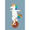 Unicorn beignet monocycle