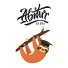 High School Est. 2018 - sloth graduation design