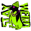 Restez étrange pingouin gangster