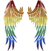 Rainbow Wings rainbow wings