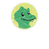 Crocodile gift kid son daughter cartoon zoo animal