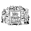 Lama Alpaga No Prob-Llama Doodle