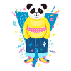 80s panda