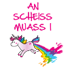 Einhorn,kotzendes einhorn,scheiss, ,regenbogen