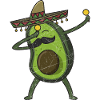 Avocado - Dab Pose - Dabbing - Gift