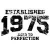established 1975 - aged to perfection(uk)