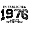 established 1976 - aged to perfection(uk)