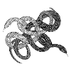Serpents anaconda cadeau python