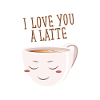 Je t'aime un latte