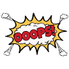 OOOPS Comic Graffiti