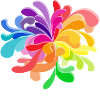 Color Spots Sprayer Color splashes Color Spots