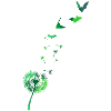 Pusteblume Bat T-Shirt