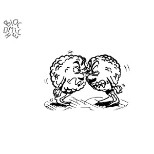 Due cellule arrabbiate