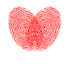 Fingerprint Heart DNA