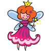 Fairy with magic wand