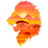 Lion King of the Savannah