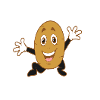 T Shirt Potato Vegetables