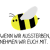 Biene - Rettet die Bienen