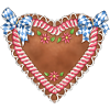 gingerbread heart