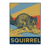 Squirrel rodent nuts animal gift