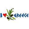 i love greece with olive