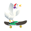 Skater duck