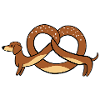 Brezeldackel dunkel