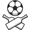 Fussball Skull & Bones