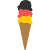 Eis Deutschland Flagge