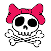 Girly skull