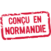 designed label Normandy