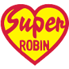robin super heart love heart