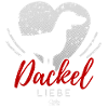 Dackel Liebe mit Herz