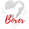 Boxer Liebe mit Herz
