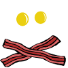 Eggs and Bacon skull
