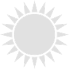 sonne weiss